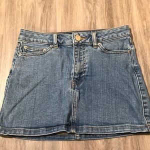 BDG Urban Outfitters light denim skirt